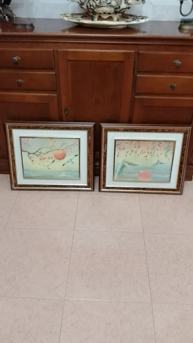 Juego de 2 cuadros decorativos