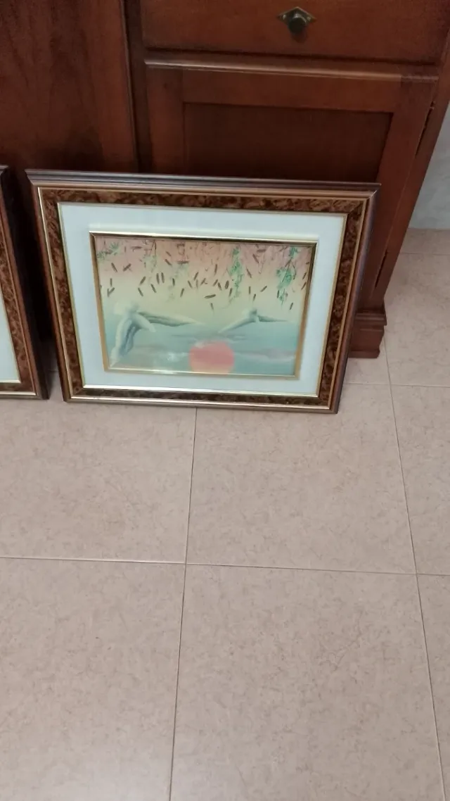 Juego de 2 cuadros decorativos