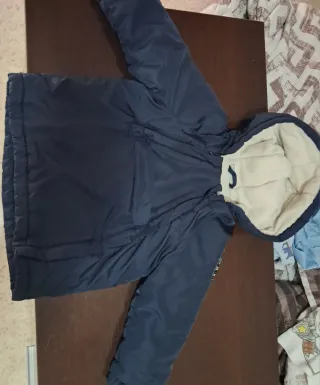 Chaquetón infantil azul