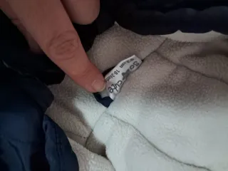 Chaquetón infantil azul