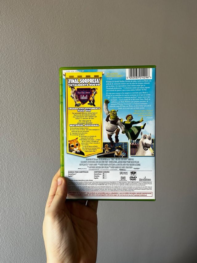 DVD Shrek 2 Película