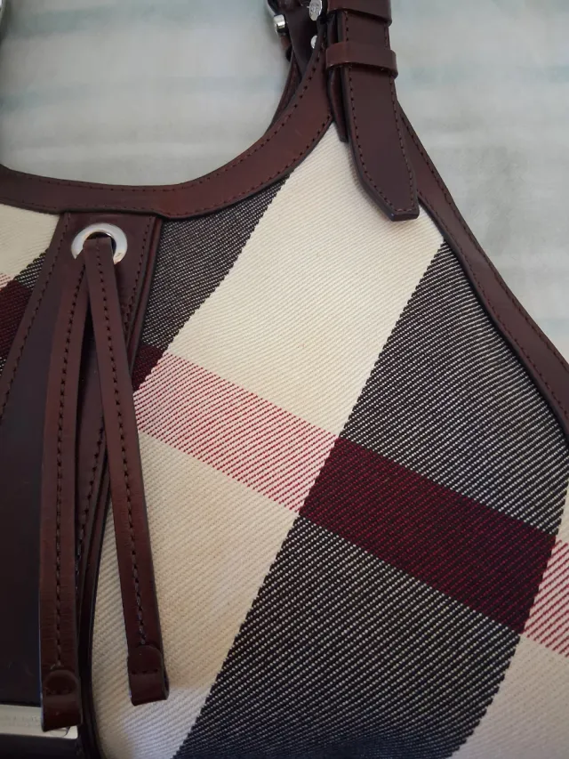 Bolso Burberry Beige y Marrón