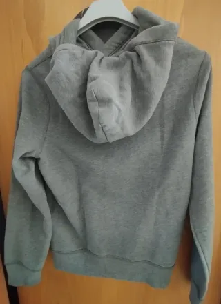Sudadera niño Hollister Gris y Verde