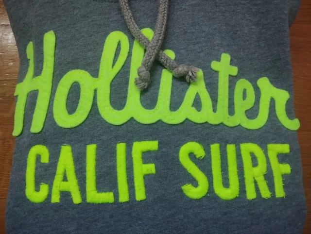 Sudadera niño Hollister Gris y Verde