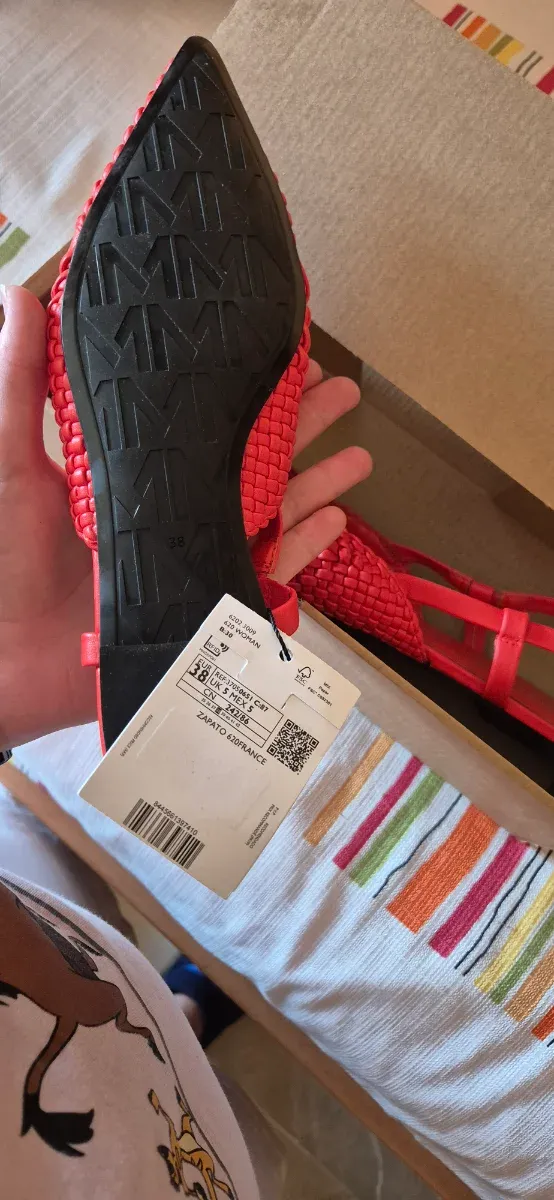 Sandalias Mango Talla 38 Nuevas