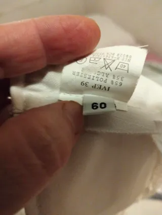 Ropa de cocina Data Blanca