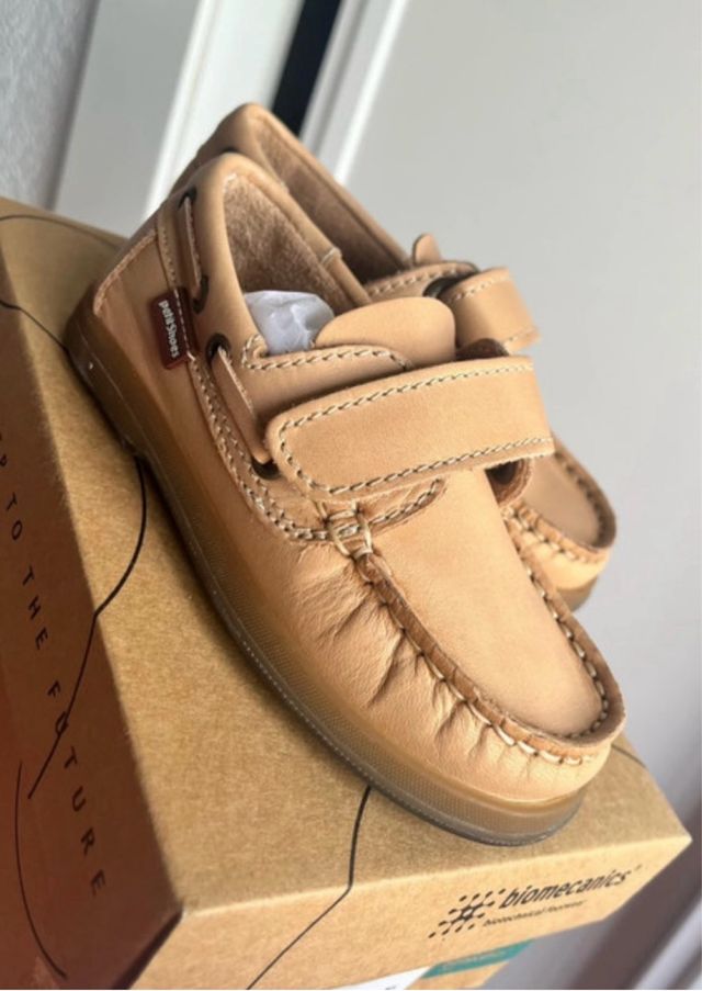 Mocasines PetitShoes Piel Velcro Niños