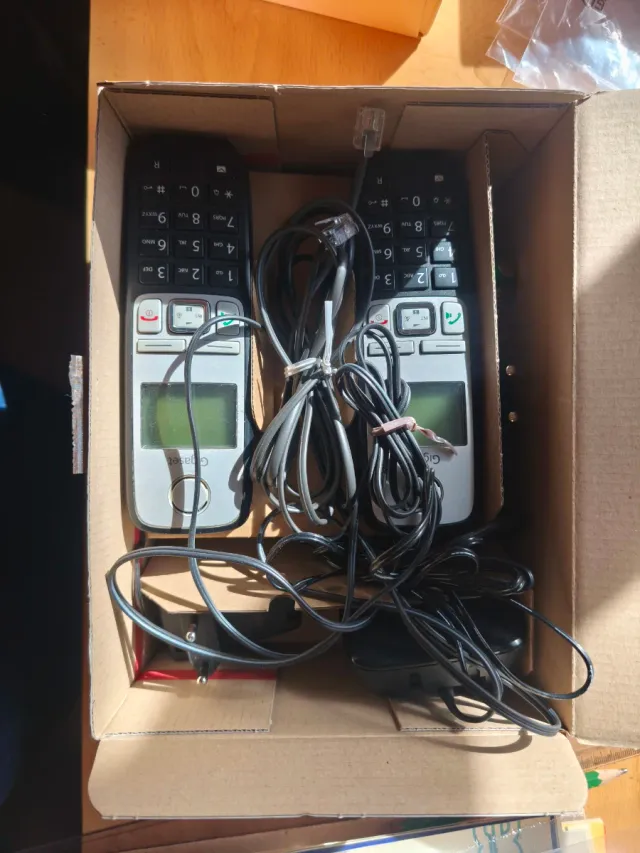 Teléfono Inalámbrico Gigaset Negro