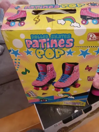 Patines de 4 ruedas para niña