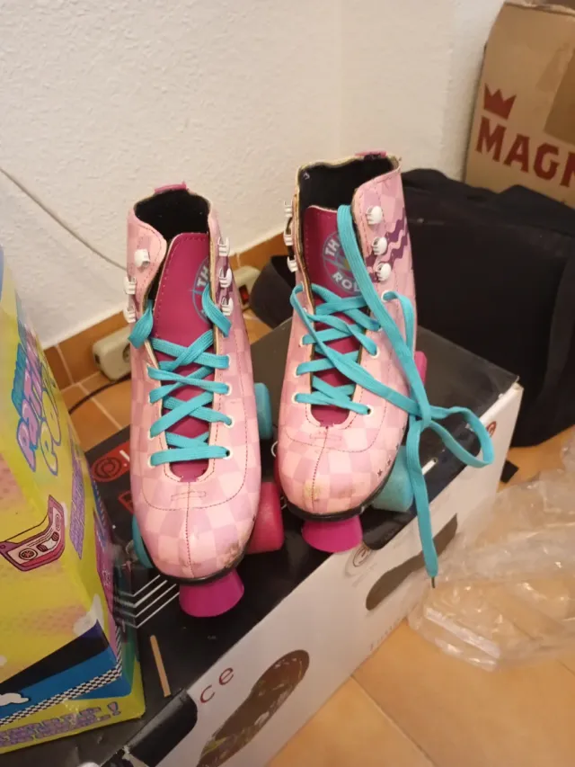Patines de 4 ruedas para niña