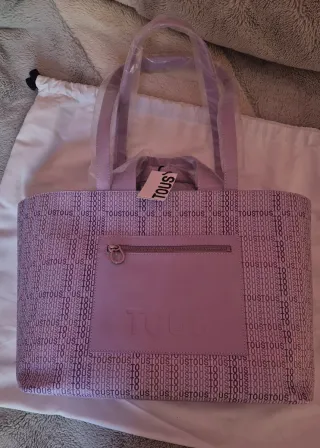 Bolso Tous Morado Original con Etiquetas
