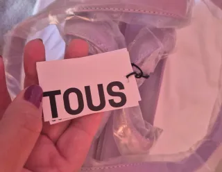 Bolso Tous Morado Original con Etiquetas