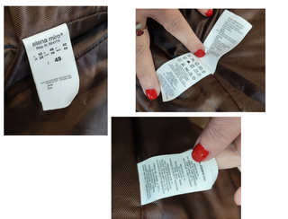 Elena Mirò Giubbotto Smanicato Imbottito Beige