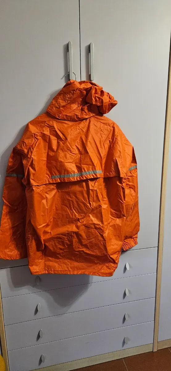 Cerata arancione pantalone e giacca da lavoro/barc