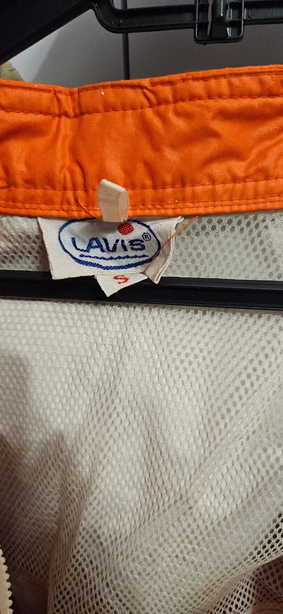 Cerata arancione pantalone e giacca da lavoro/barc