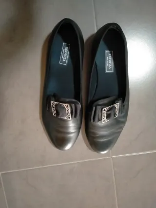 Zapatos Esparza Talla 44 Negro