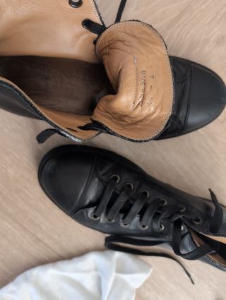 Zapatos de Piel Marc Jacobs Negros