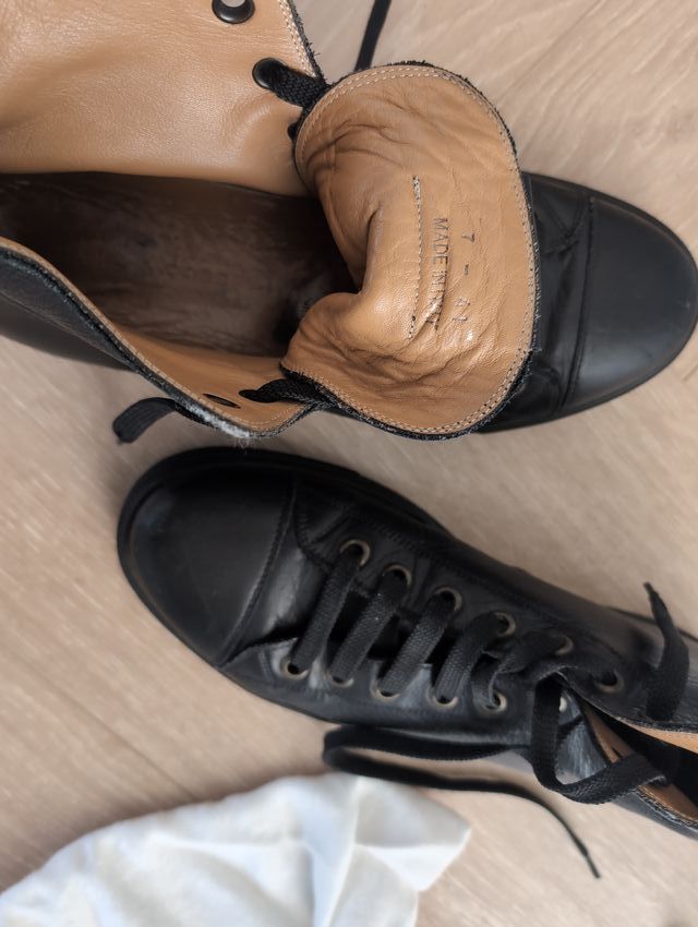 Zapatos de Piel Marc Jacobs Negros