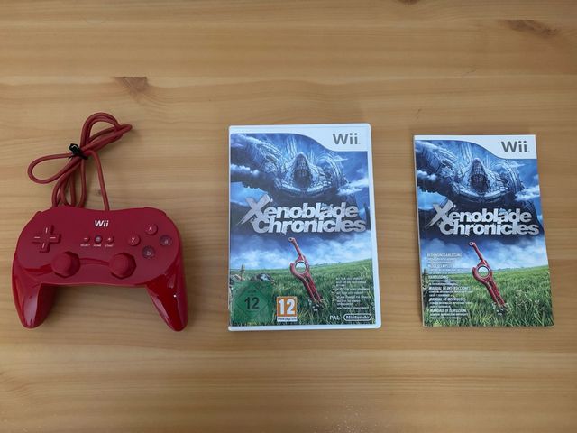 Xenoblade Chronicles Wii + Mando Rojo