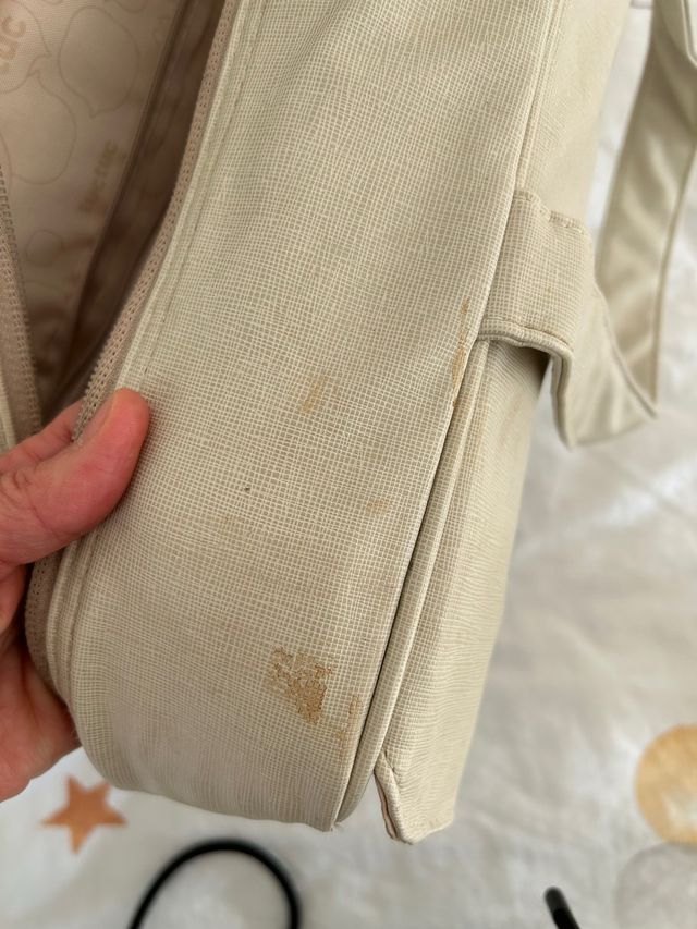 Bolso de maternidad color crema Tuc Tuc