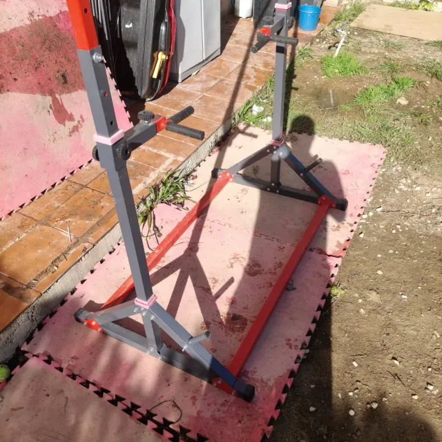 Barra dominadas y fondos