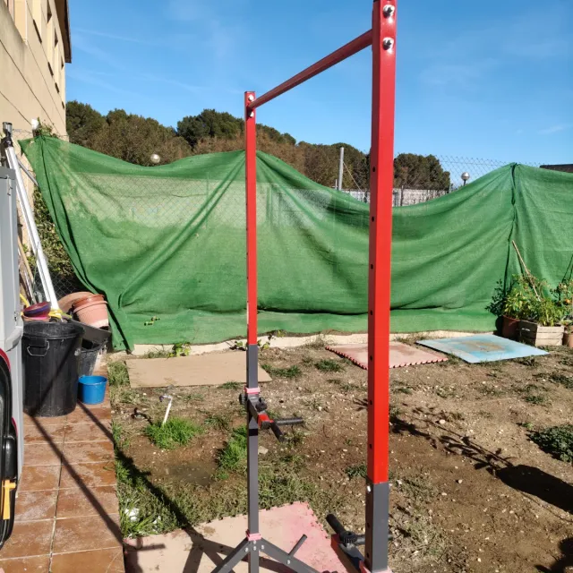 Barra dominadas y fondos