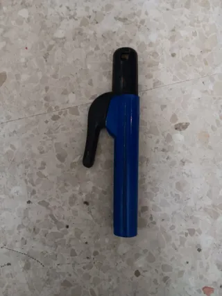 Pinza Portaelectrodos Soldadura Azul
