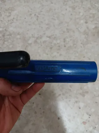 Pinza Portaelectrodos Soldadura Azul