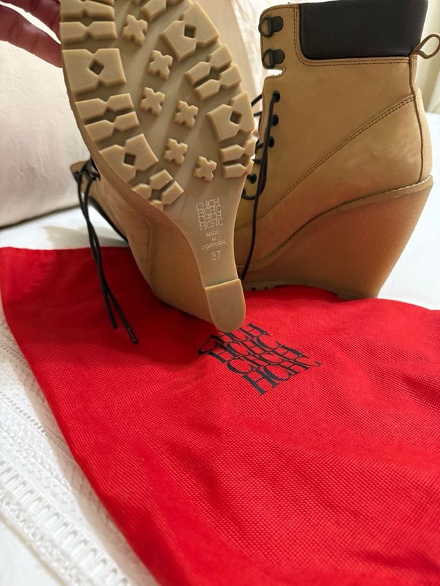 Botines CH Beige Talla 37