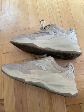 Deportivas Zara Beige