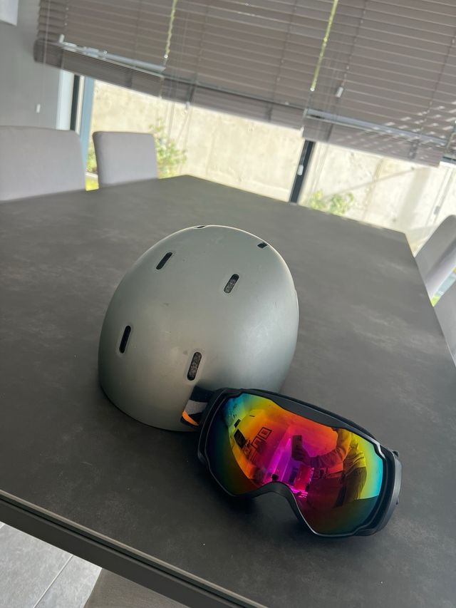 Pack Casco y Gafas Esquiar