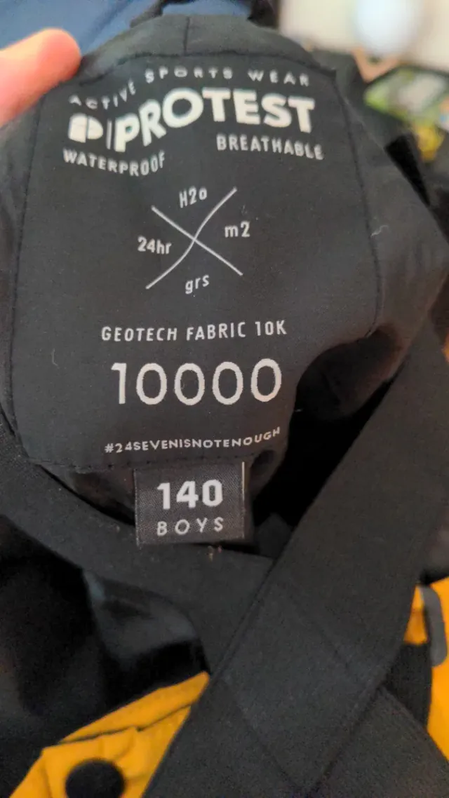 Peto de Snowboard Niños Protest