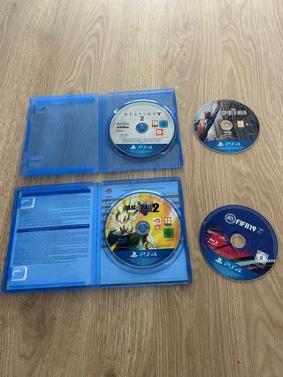 PS4: Destiny 2, Spider-Man, DBZ 2, FIFA, ANTHEM