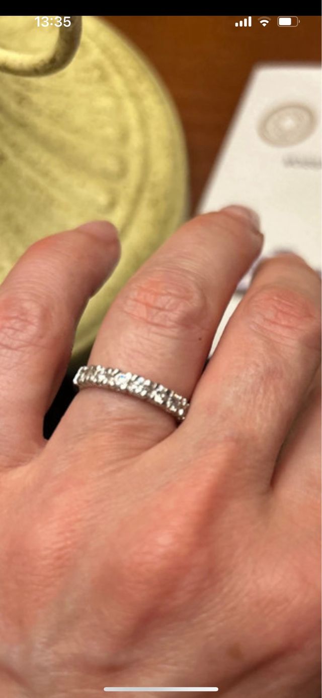 Anillo Plata Circonitas Brillantes