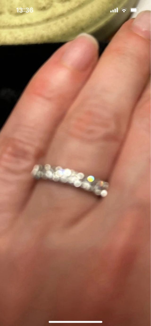 Anillo Plata Circonitas Brillantes