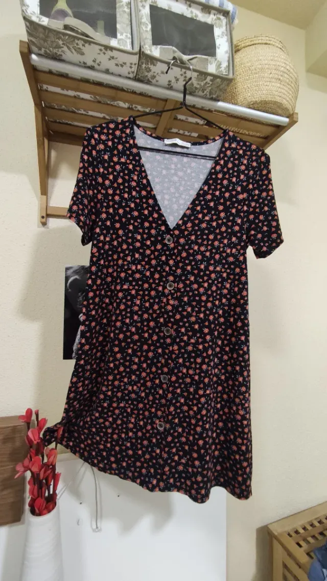 Vestido floral  talla XS