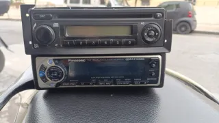 Autoradio CD/Cassette Panasonic e stereo