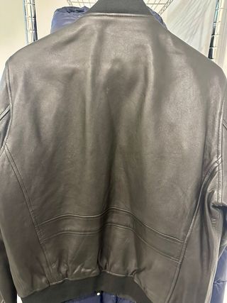 Chaqueta Bomber Cuero Schott Hombre Talla XL