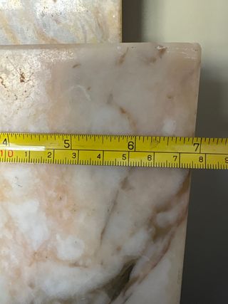 Losa de mármol rosa poco común