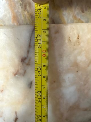 Losa de mármol rosa poco común