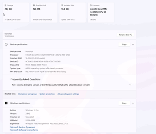 Ordenador sobremesa Lenovo + Monitor Samsung 27"