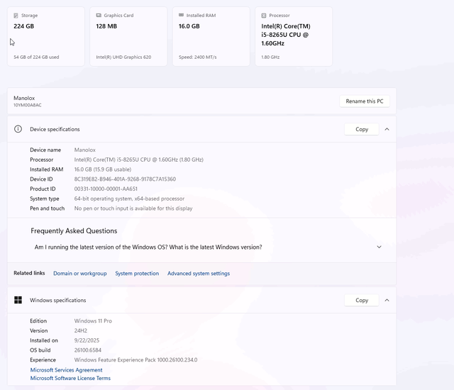 Ordenador sobremesa Lenovo  + Monitor Samsung 27"