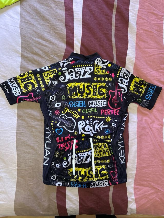 Maillot Ciclismo Rock Music Talla M