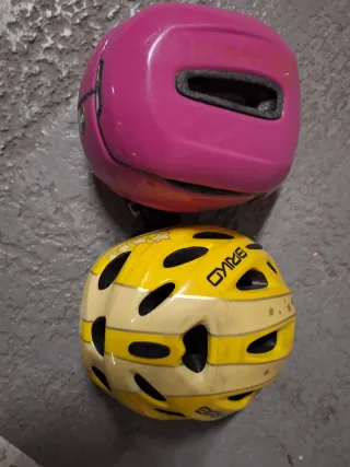 Cascos infantiles para bicicleta o patin