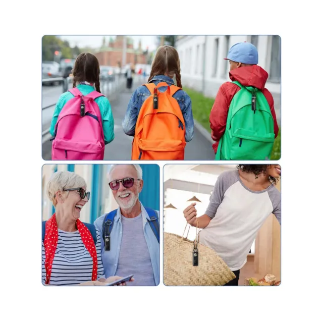 Alarma personal con linterna y USB