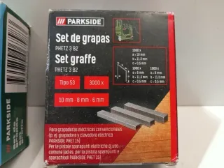 9000 Grapas y Clavos PARKSIDE