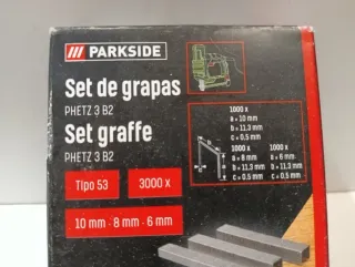 9000 Grapas y Clavos PARKSIDE