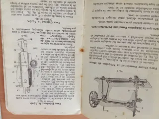Libro Manual Máquina de Coser Singer