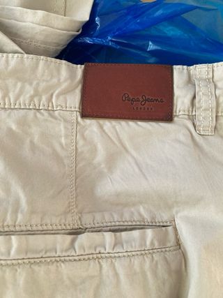 Pantalón Mujer Pepe Jeans Beige Talla XL