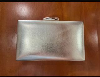 Bolso de fiesta dorado/plateado